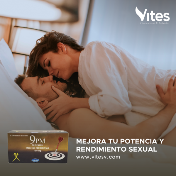 9PM SILDENAFIL CAJA DE 25 SOBRES