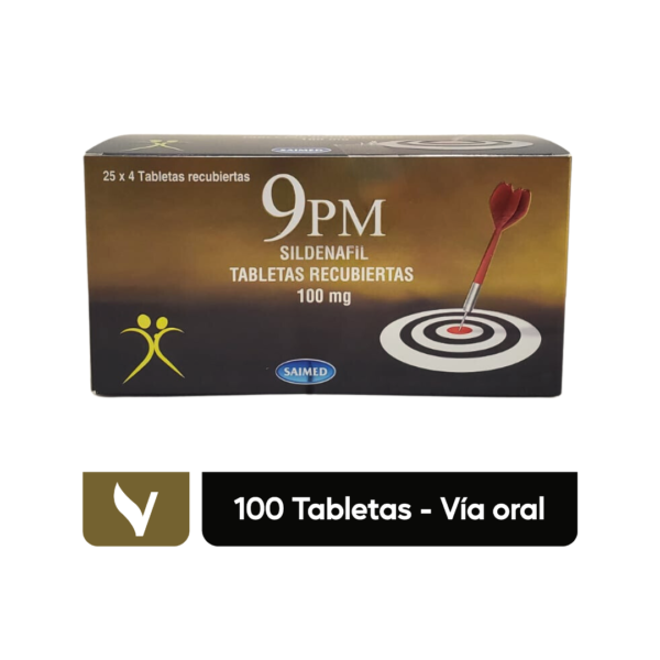 9PM SILDENAFIL CAJA DE 25 SOBRES