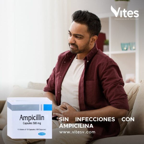 Ampicilina 500mg Saimed