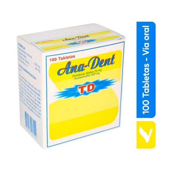 ANA-DENT TD 100 Tabletas