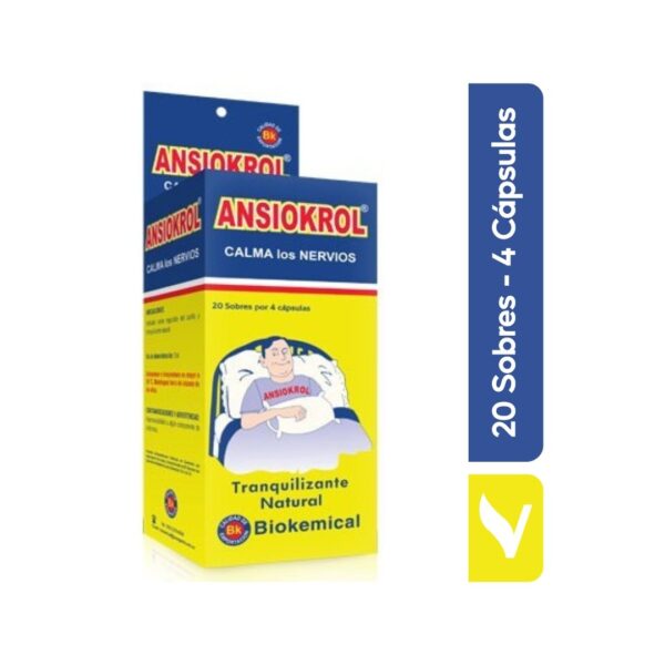 ANSIOKROL TRANQUILIZANTE NATURAL