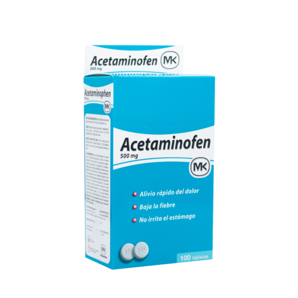 Acetaminofen MK tabletas