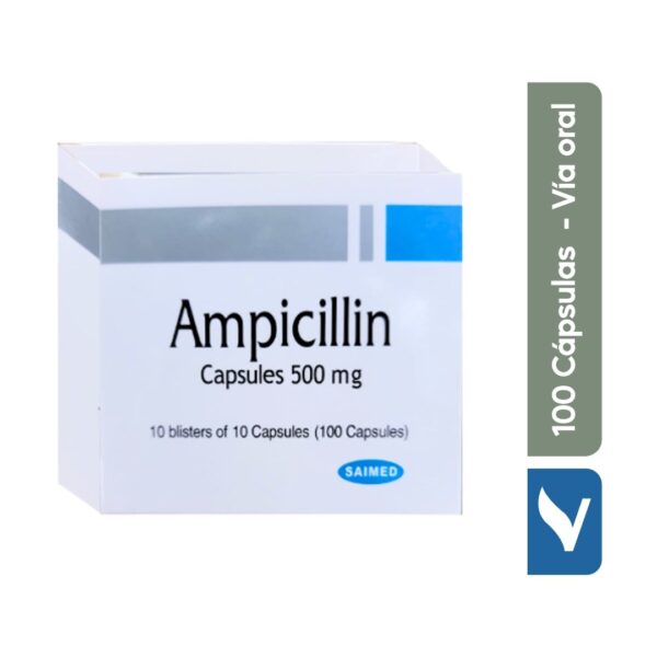 Ampicilina 500mg Saimed