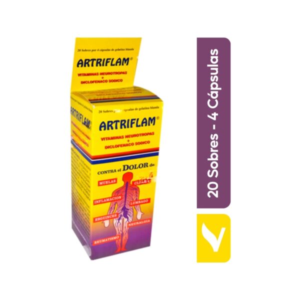 Artriflam Vitaminado 80 Cápsulas