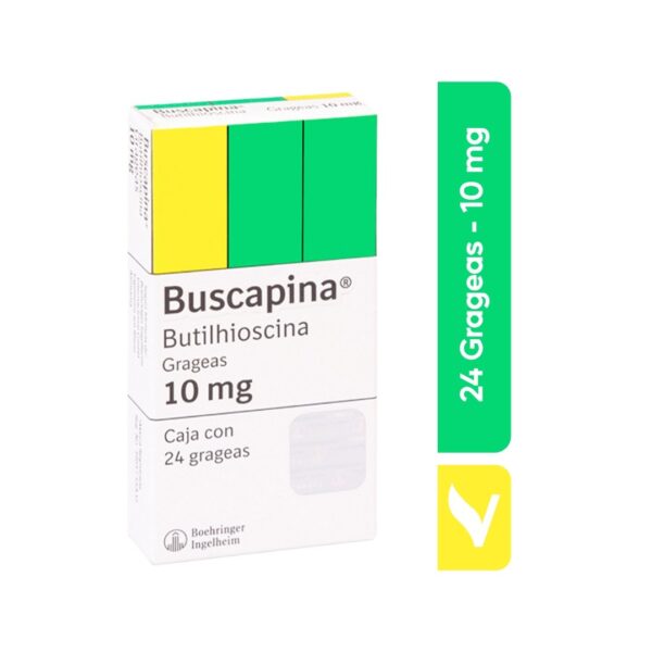 BUSCAPINA 10MG X 24 GRAGEAS