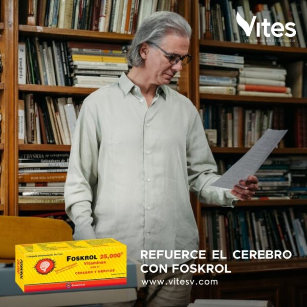 FOSKROL VITAMINAS Para El Cerebro x 15