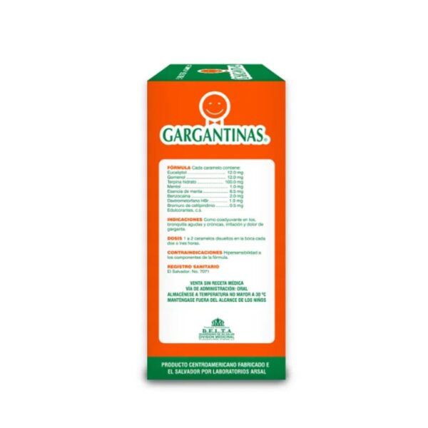 GARGANTINAS 300 CARAMELOS