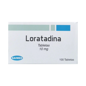 Loratadina de Saimed x 100 tabletas