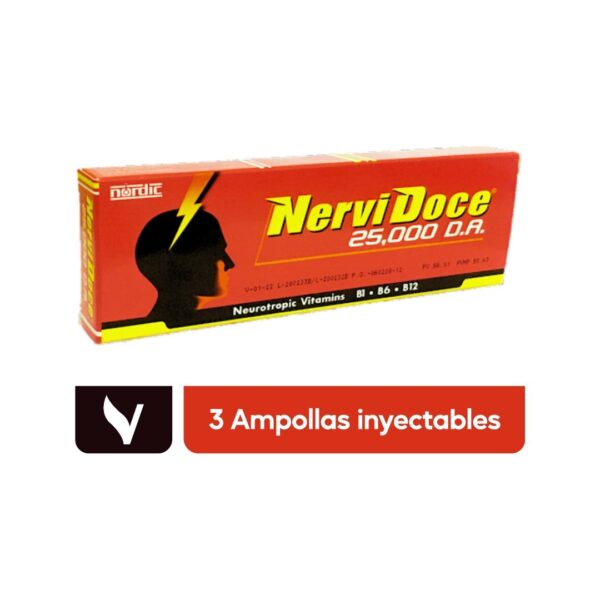 NERVIDOCE INYECTABLE 25,000