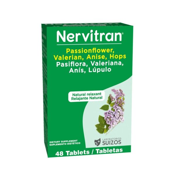 Nervitran Tranquilizante Natural Tabletas