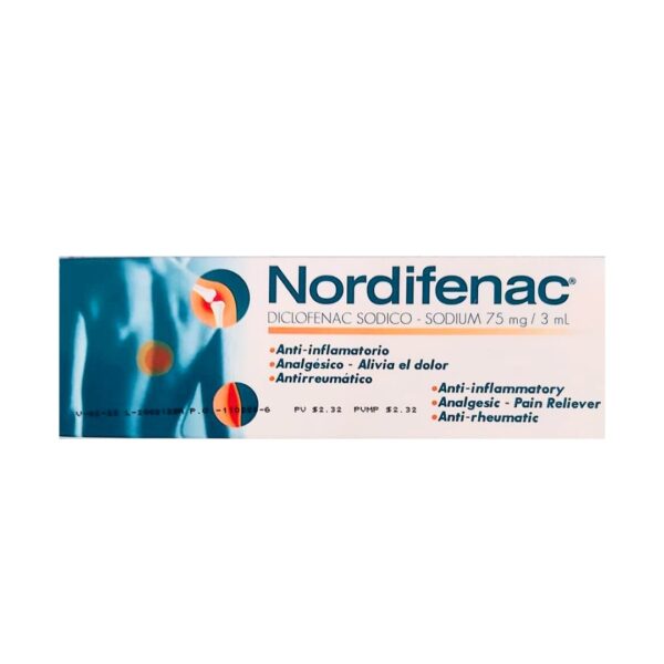 Nordifenac Anti Reumatico Inyectable