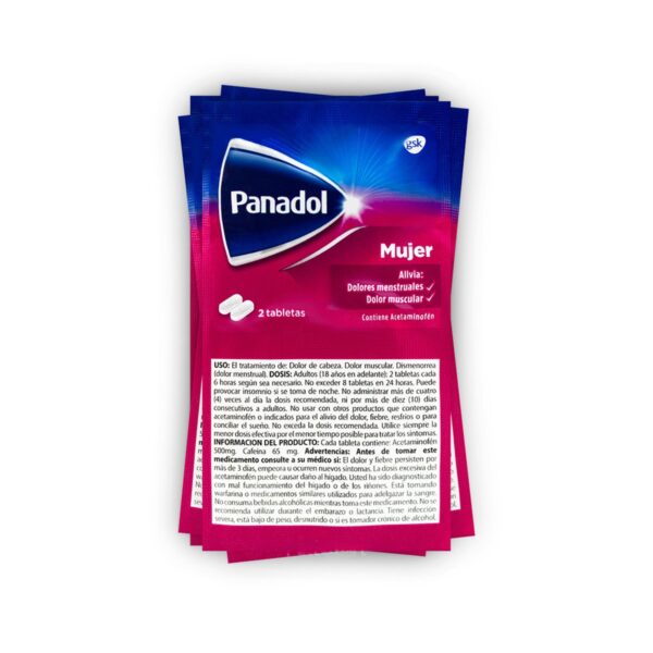 PANADOL MUJER 26 Sobres de 2 tabletas
