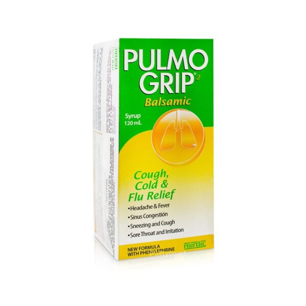 PULMO GRIP Jarabe Para La Gripe Resfriado y Tos