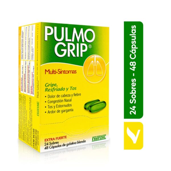 PULMOGRIP Cápsulas 24 Sobres