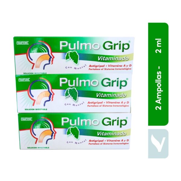 Pulmo Grip Vitaminado Inyectable