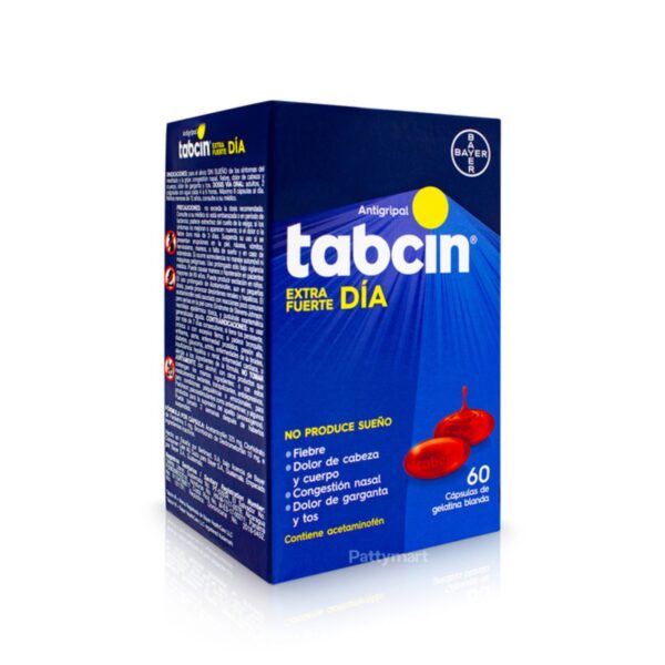 TABCIN EXTRA FUERTE DIA 60 Liquid Gels Cápsulas