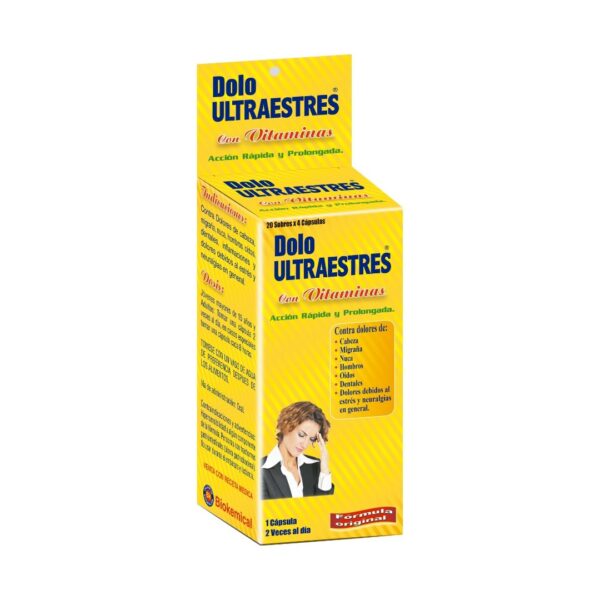 Dolo ULTRAESTRES 80 Cápsulas