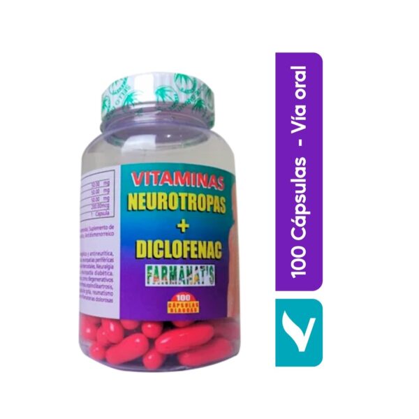 VITAMINAS NEUROTROPAS+DICLOFENAC BOTE