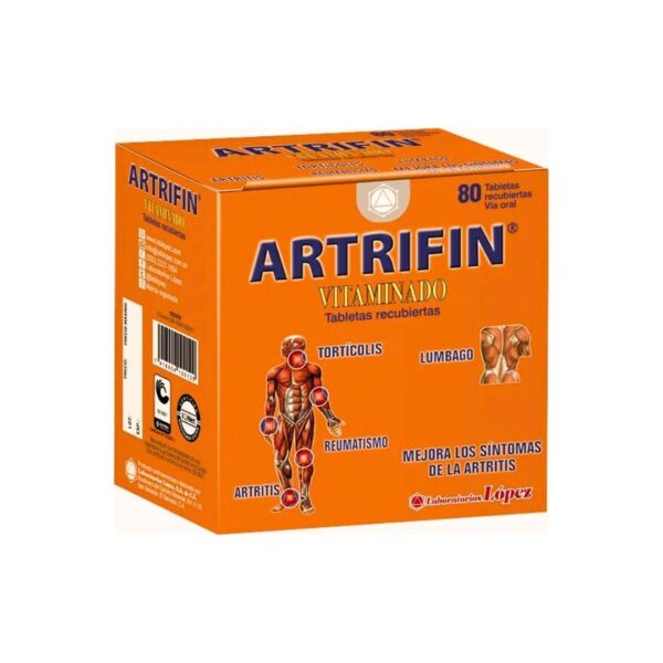 Artrifin Vitaminado 80 Tabletas - Procaps S.A. de C.V.