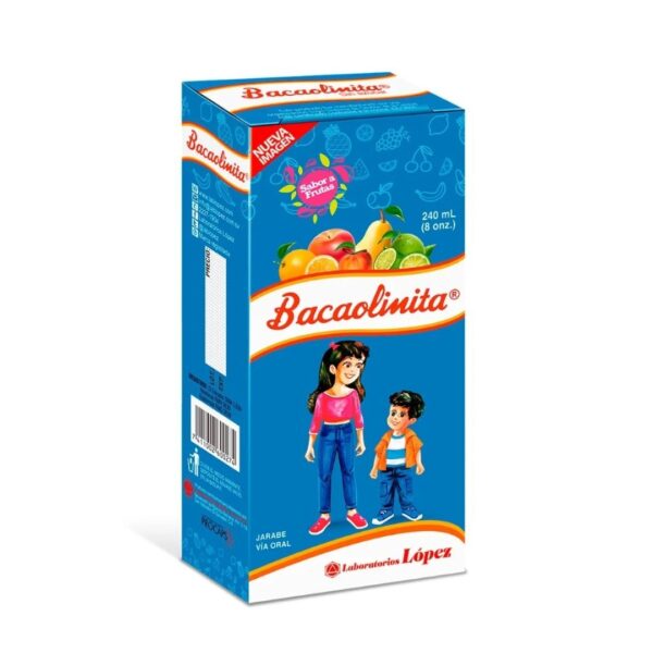 Bacaolinita Jarabe 240 ml - Suplemento Mayorista