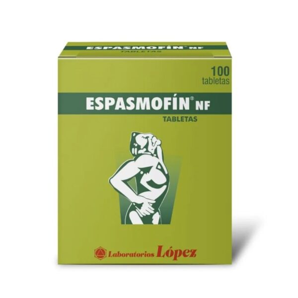 ESPASMOFIN NF 10 MG TABLETAS 100 Tabletas - Mayoreo