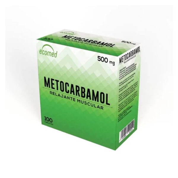 METOCARBAMOL 500 MG TABLETAS ECOMED - 100 Tabletas