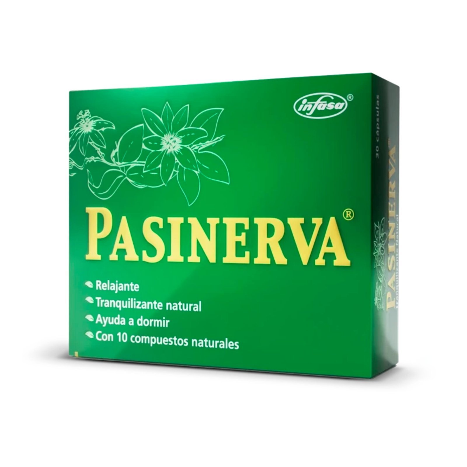 Pasinerva 30 Cápsulas - Suplemento Antiestrés para Reventa